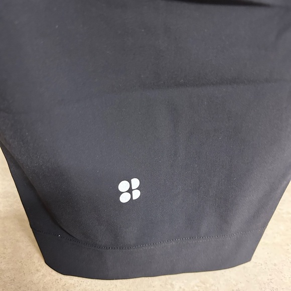 Sweatbetty women’s cropped Black Pants size 10 - Picture 3 of 5